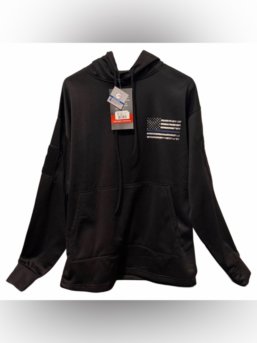 Concealed Carry Thin Blue Line Hoodie